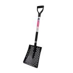  aluminium pattern punching shovel square shape groove cleaning spade shovel hole spade super light weight 