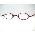 日本製　小さめオーバル強度近視メガネ　小さいオーバル型フレーム　強度近視眼鏡フレーム　軽量チタン　enchantエンチャント1007