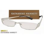 KATHARINE*HAMNETT Katharine Hamnett оправа для очков KH9222-1 стандартный товар неполная оправа с опорой в нижней части сделано в Японии titanium очки серебряный 