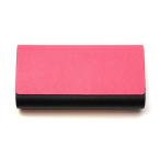  aluminium кожа 2 шт кейс для хранения 2401-01 розовый / черный [ жесткий чехол ][ aluminium материалы ][ магнит тип ]