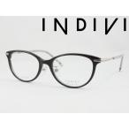 INDIVI インディヴィ メガネ 薄型非球面レンズセット IDF-1103-1 度付き対応 近視 遠視 老眼鏡 遠近両用 レディース ボストン ウエリントン クラシカル かわいい