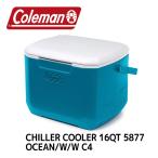 ショッピングクーラーボックス コールマン クーラーボックスCOLEMAN CHILLER PORTABLE COOLER 16QT ディープオーシャン 15L日本未発売モデル2160841