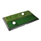  свет Golf тренировка коврик 2Way Mat элемент .. свинг-тренажер салон наружный искусственный газон резина коврик 50×30cm Golf коврик Golf Golf чай M-155