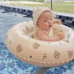 浮き輪 座付き 足入れ 赤ちゃん 子供 キッズ フロート プール 海 浮輪 アウトドア 夏休み 水遊び おしゃれ 可愛い ベビーリング 安全安心