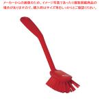 ヴァイカン ディッシュブラシ 4237 ソフトタイプ レッド
