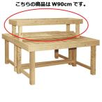 【まとめ買い10個セット品】 木製上置き台 無塗装 W90cm 【メーカー直送/代金引換決済不可 店舗什器 パネル 壁面 店舗備品 仕切 棚】