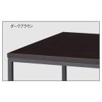 【まとめ買い10個セット品】 ブラックショーテーブル W120×D80×H80cm ダークブラウン 【メーカー直送/代金引換決済不可】