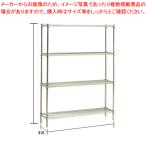ステンレス エレクターシェルフ SSS 910×PS1590×4段 業務用組立棚 メーカー直送/代引不可【】