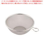 業務用 TSステンレス頑丈なザル プチリング付 「16メッシュ」19cm【】