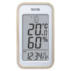 タニタ デジタル温湿度計 TT-572NA ナチュラル 1個