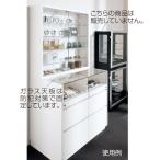 【まとめ買い10個セット品】木製壁面用L型ショーケース ホワイト 【メーカー直送/代金引換決済不可】