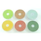 三和研磨工業　イージーきらら　御影石/大理石研磨用　Φ80ｍｍ　湿式（※単品販売です。ダイヤ粒度を選択して下さい）