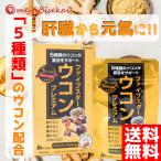 meijiBisekai ウコンサプリ 5種のウコン　秋 紫 春 黒 クスリウコン明治薬品ファイブスタープレミアム　肝臓　お酒　サプリメント 送料無料 明治美世界
