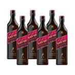 ショッピングルビー 送料無料 ジョニーウォーカー ブラックルビー スコッチウイスキー 700ml　1ケース6本