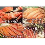 ずわい蟹 セット B ずわいがに 3尾+ズワイ蟹 肩身1350g+カニ足身 ポーション 9本 入 蟹 鍋 の 具材 にも カニ鍋 通販 かに鍋 7-9人前が目安 かにしゃぶ
