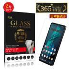 【2枚セット】AQUOS R7 SH-52C/A202SH/LEITZ PHONE 2 LP-02 強化ガラス保護フィルム アクオス携帯電話 液晶画面保護ガラスシート 耐衝撃 キズ防止 クリア 超薄型