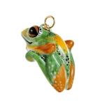 マイセン ペンダント 約3.7×2.2cm 「モトリー」 カエル(フルレリーフ) プレゼント 普段使い おしゃれ マイセン公式/日本総代理店
