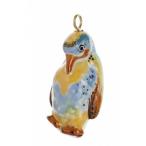 マイセン ペンダント 約4.3×2.1cm 「モトリー」 ペンギン(フルレリーフ) プレゼント 普段使い おしゃれ マイセン公式/日本総代理店