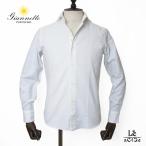 ショッピングネルシャツ ジャンネット コットン ツイル シャツ giannetto ネル シャツ 長袖 メンズ VINC FIT 背ダーツあり ホワイト 白 秋冬 イタリア ブランド 国内正規品