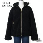 ショッピング秋冬 TATRAS タトラス ショート ボア ブルゾン LUELA ルエラ レディース ジャケット テディ 長袖 アウター ブラック 黒 可愛い 秋冬 イタリア 国内正規品