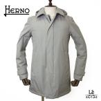 HERNO ヘルノ メンズ ダウンコート PI00308UL GORE-TEX ゴアテックス カーコート 撥水 防風 グレー イタリア ブランド 正規品