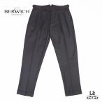 [10%OFF]BERWICH bell wichiSCOTCH Scotch Techno flano укороченные брюки шерсть Like слаксы 2 плиссировать темно-серый осень-зима бренд внутренний стандартный товар 