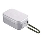 キャプテンスタッグCAPTAIN STAG 飯盒 メスティン アルミ角型クッカー 1合 目盛付き オールアルマイト加工 UH-4113 シルバー