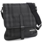  Burberry Cross корпус mesenja- сумка на плечо в клетку нейлон черный BURBERRY