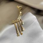 Yahoo! Yahoo!ショッピング(ヤフー ショッピング)軟骨ピアス アルファベット ストーン スター 揺れる シルバー925