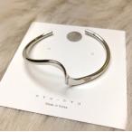 Yahoo! Yahoo!ショッピング(ヤフー ショッピング)【今だけ送料無料！売切れ御免】ブレスレット バングル S字 ウェーブライン 2色