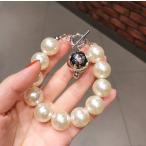 Yahoo! Yahoo!ショッピング(ヤフー ショッピング)【今だけ送料無料！売切れ御免】大玉 パール ブレスレット レディース