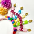  лента-ободок красочный . happy день рождения chu- автомобиль симпатичный поверхность белый ...