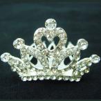  Tiara довольно большой Stone имеется стразы Mini Tiara высшее маленький гребень Kids вечеринка свадьба Рождество Halloween 