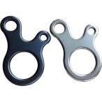 自在金具 ステンレス製 かたつむり 1個 三つ目 3穴 3つ穴 ロープストッパー ブラック シルバー カタツムリ キャンプ アウトドア サンシェード