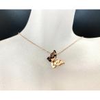ネックレス バタフライモチーフのネックレス アクセサリー レディース ネックレス 蝶々 ちょうちょ バタフライ ピンクゴールド 金色 ゴールド 誕生日