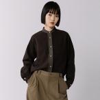 ショッピングリネン BLANC basque/ブラン バスクの コットンリネンパールボタンシャツ【BB57-127】