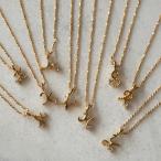 ショッピングイニシャル イニシャル ネックレス 日本製  K18GP 小ぶり アルファベット 英字 レディース ゴールド おしゃれ プレゼント アクセサリー