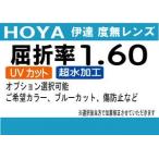 伊達メガネ用　度無しレンズ　UVカット付　(透明）