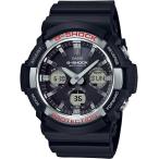 CASIO カシオ 腕時計 G-SHOCK ジーショック 電波ソーラー GAW-100-1AJF ラウンド メンズ ブラック アナログ デジタル