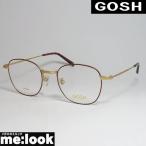 GOSH ゴッシュ レディース 眼鏡 メガネ フレーム GOA2003-3-49 度付可 ワイン　ライトゴールド