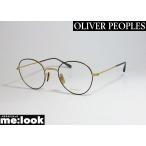 Oliver Peoples オリバーピープルズ クラシック 眼鏡 メガネ フレーム LAFFERTY-BG サイズ48 度付可 ブラック　ゴールド