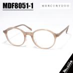 MERCURYDUO Mercury Duo женский Classic очки оправа для очков солнцезащитные очки MDF8051-1-47 раз есть возможно прозрачный свет бежевый / половина прозрачный 