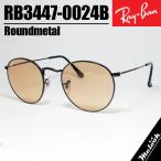 Ray-Ban RayBan RB3447 orange раунд metal солнцезащитные очки ROUNDMETAL Round Metal черный × свет orange look so TIKKA Japan стандартный товар 