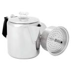 【在庫限り】 ジーエスアイ ステンレス パーコレーター 6CUP 高さ15.5cm(880ml) #11870006B-000 【在庫限り】 GSI OUTDOORS 爆買