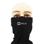 【在庫限り】 エヌリット チューブナイン クール 抗菌防臭ネックゲイター(接触冷感) ブラック 23.5×40cm #1610275-190 【在庫限り】 NRIT 爆買