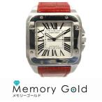 Cartier　カルティエ　サントス１００　W20073X8　メンズ腕時計　正規品　付属あり　中古　 ...