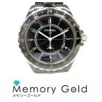 CHANEL シャネル　Ｊ１２　Ｈ2012 GMT　メンズ　黒文字盤　正規品　付属あり　中古　写真参 ...