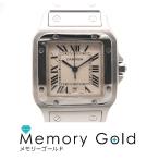 ☆CARTIER　カルティエ　サントスガルべ　LM　 W20060D6　メンズ　美品　クォーツ　腕時 ...