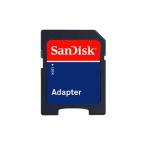 SDカード SD変換アダプター microSD/SDHC/SDXC対応 サンディスク 旧ラベル バルク品