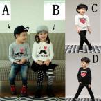 秋韓国子供服キッズ長袖長袖シャツキ...